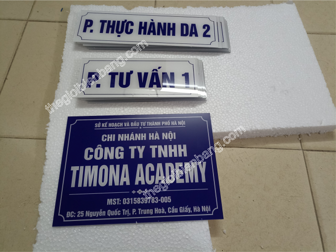 biển mica công ty việt hồng timona