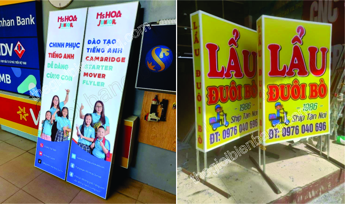 biển bạt quảng cáo căng bạt
