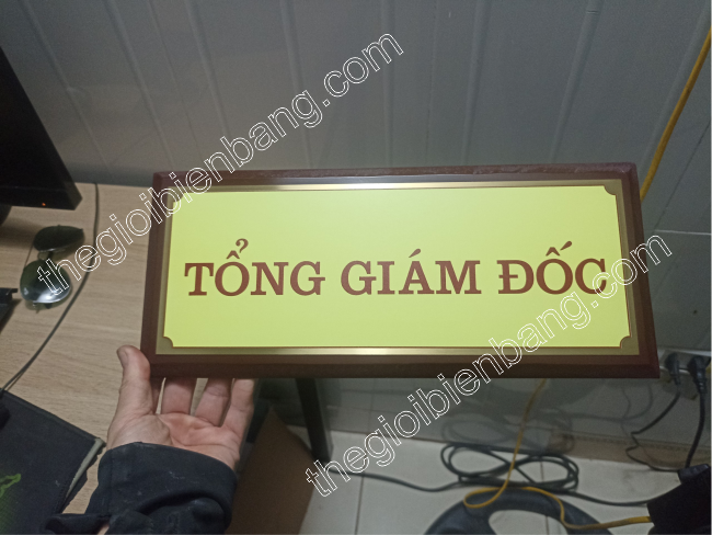 biển tên phòng