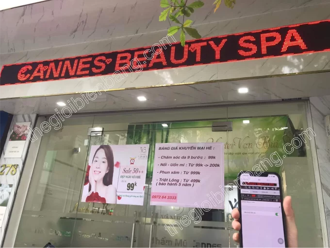 biển led ma trận đẹp