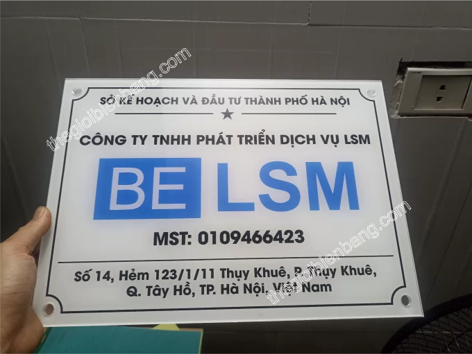 biển mica công ty be lsm