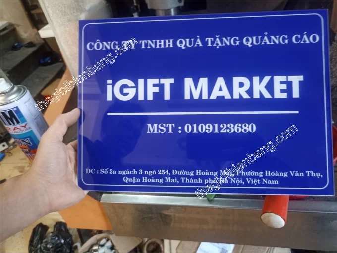 biển mica công ty igift market