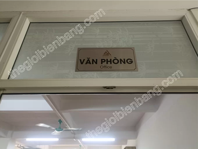 biển phòng ban đẹp