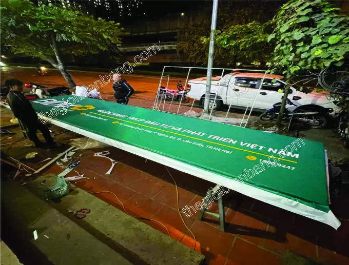 làm biển bạt quảng cáo