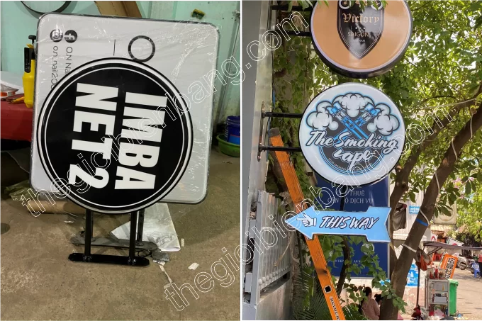 mẫu biển hút nổi đẹp