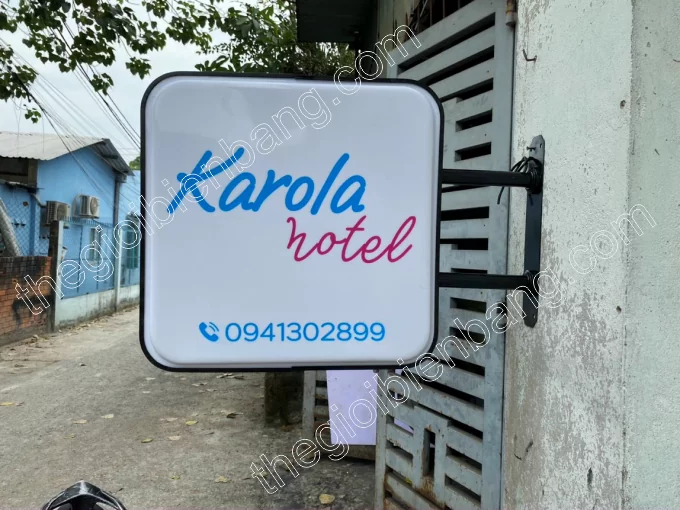 mẫu biển mica hút nổi đẹp